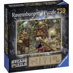 Escape Puzzle The Witches Kitchen 759 Piece Jigsaw Puzzle for Kids and Adults Ages 12 and Up - An Escape Room Experience in P...