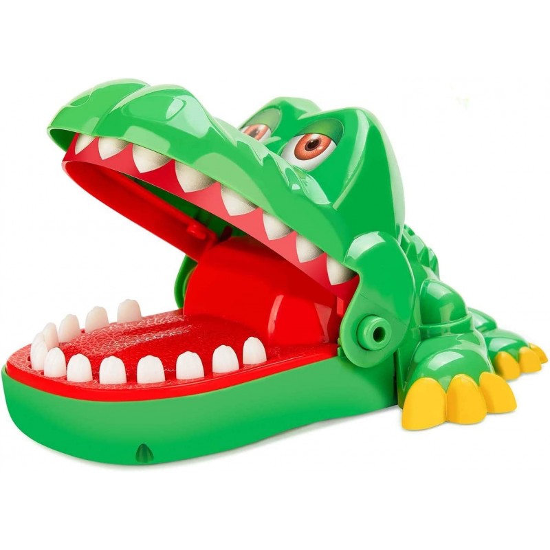 Crocodile Teeth Game Alligator Dentist Game for Kids Crocodile Biting Finger Fun Game with Music $25.55 Gags & Practical Joke...