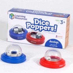 Dice Poppers - 2 Pieces Ages 3+ Board Game Accessory Dice Game Dice Popper for Trivia Nights Math Games for Kids $26.60 Game ...