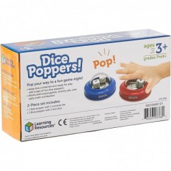 Dice Poppers - 2 Pieces Ages 3+ Board Game Accessory Dice Game Dice Popper for Trivia Nights Math Games for Kids $26.60 Game ...