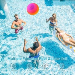 3 Pieces Pool Balls for Swimming Pool 8.6 Inch Underwater Toys Ball Game Swimming Accessories for Teens and Adults Under Wate...