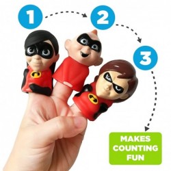 Disney Incredibles Finger Puppets 10 Pc. - Party Favors Educational Bath Toys Story Time Easter Basket Playtime $19.69 Finger...