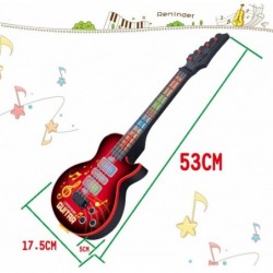 Ukulele 4 Strings Plastic Electric Guitar Musical Instrument Toy for Beginner Boys and Girls $54.84 Kids' Musical Instruments