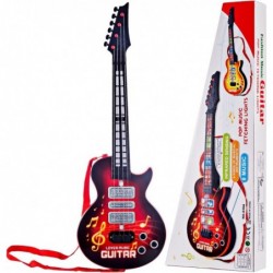 Ukulele 4 Strings Plastic Electric Guitar Musical Instrument Toy for Beginner Boys and Girls $54.84 Kids' Musical Instruments