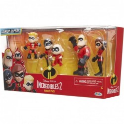 Family 5-Pack Junior Supers Action Figures Approximately 3" Tall $62.52 Action Figures