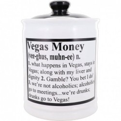 Vegas Money Piggy Bank Las Vegas Candy Jar Slots Gambling Gifts $50.12 Kids' Money Banks