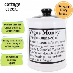 Vegas Money Piggy Bank Las Vegas Candy Jar Slots Gambling Gifts $50.12 Kids' Money Banks