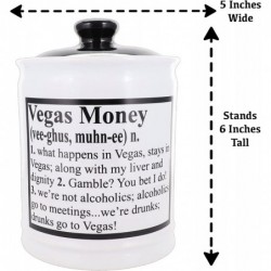 Vegas Money Piggy Bank Las Vegas Candy Jar Slots Gambling Gifts $50.12 Kids' Money Banks