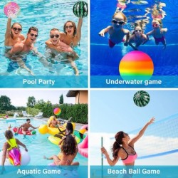 3 Pieces Pool Balls for Swimming Pool 8.6 Inch Underwater Toys Ball Game Swimming Accessories for Teens and Adults Under Wate...