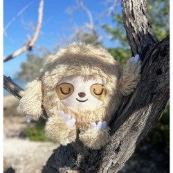 Remember to Slow Down - Cute Anti Anxiety and Relaxation Gift for Woman and Men - Cute Sleeping Sloth Plushie Stuffed Animal ...