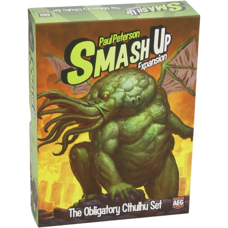 Alderac Entertainment Group Smash Up The Obligatory Cthulhu Expansion - Board Game Card Game Lovecraft Old Ones and More 2 to...