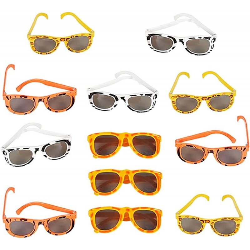 Safari Print Kiddie Toy Glasses Shades Sunglasses Eyewear Party Favors and Party Props Assorted Colors for Kids (12-Pack) $23...