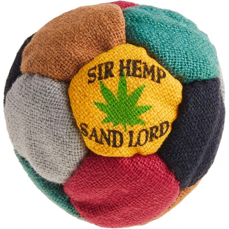 Sir Hemp Hacky Sack Footbag Black/Green/Grey/Red/Tan/Yellow $16.47 Toy Sports Products