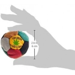 Sir Hemp Hacky Sack Footbag Black/Green/Grey/Red/Tan/Yellow $16.47 Toy Sports Products