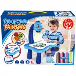 Projector Painting Set for Kids Educational Early Learning Projection Drawing Table Trace and Draw Projector Toy with Light &...