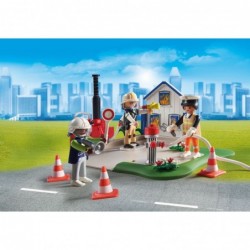 70980 My Figures: Rescue playset for Children 4 Years+ Emergency Services Toy Police Fire and Medical playset Water Toy Great...