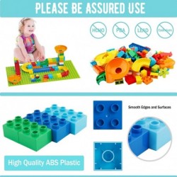 Marble Run Building Blocks Classic Big Blocks for Kids STEM Toy Bricks Set Marble Maze Building Toys Compatible with All Majo...