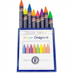 Neon Crayons Bulk Packs - 36 Boxes of Fun Neon Crayons (288 total) of Teacher Quality Durable Classroom Packs for Kids Studen...