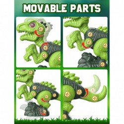 Dinosaur Toys for Kids 3 Pack Take Apart Toys for Boys Girls Age 3-5 4-8 Construction Building Educational STEM Sets with Ele...