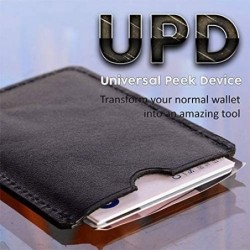 Magician's Universal Peek Device Gimmick Ultimate Mind Reading Tricks UPD Wallet Transforms into Magic Utility Tool $25.33 Ma...