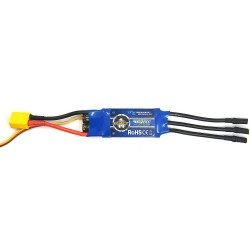 40A Brushless ESC with BEC 3A/5V Speed Controller for rc Airplane and Helicopter … (40A ESC with Connector) $36.98 Hobby Remo...