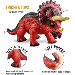 6 Piece Dinosaur Toys for Kids 3-5 5-7 14" Large Soft Dinosaurs Toys Set Inculding T-Rex Triceratops Perfect for Dinosaur Lov...