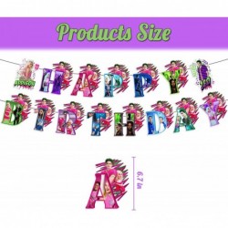 80 PCS Party Supplies for Zombies 3 Birthday Party Decorations Include 1PCS Happy Birthday Banner 16PCS Balloons 1PCS Cake To...