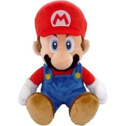 1583 Super Mario All Star Collection - 1583 - Mario Medium Stuffed Plush 14""" Multi-Colored $40.84 Stuffed Animals & Teddy B...