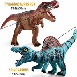 6 Piece Dinosaur Toys for Kids 3-5 5-7 14" Large Soft Dinosaurs Toys Set Inculding T-Rex Triceratops Perfect for Dinosaur Lov...