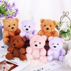 8 Pieces Mini Plush Bears 6 Inch Small Bear Stuffed Animal Toys Soft Bear Doll Wedding Present Box Stuffers for 2022 Graduati...