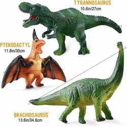 6 Piece Dinosaur Toys for Kids 3-5 5-7 14" Large Soft Dinosaurs Toys Set Inculding T-Rex Triceratops Perfect for Dinosaur Lov...