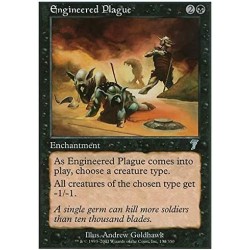 Magic: the Gathering - Engineered Plague - Seventh Edition $10.16 Card Games