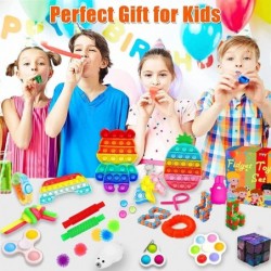 Fidget Toy Pack Fidget Pop Toys Set 29PCS Stress Relief and Fidget Sensory Toys for Kids Adults Fidget Stress Relief Kit Gift...