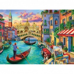 Sights of Venice - 1000 Piece Jigsaw Puzzle $16.98 Jigsaw Puzzles