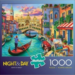 Sights of Venice - 1000 Piece Jigsaw Puzzle $16.98 Jigsaw Puzzles