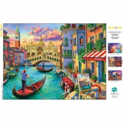 Sights of Venice - 1000 Piece Jigsaw Puzzle $16.98 Jigsaw Puzzles