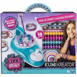 Cool Maker KumiKreator Friendship Bracelet Maker Makes Up to 10 Bracelets for Ages 8 and Up $90.37 Craft Kits