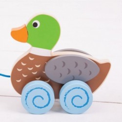 Wooden Duck Pull Along Toy $54.18 Early Development & Activity Toys