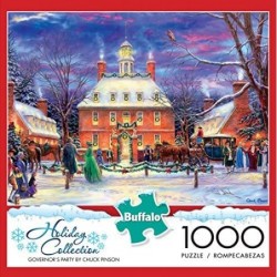 Chuck Pinson Holiday Collection - Governor's Party - 1000 Piece Jigsaw Puzzle $24.29 Jigsaw Puzzles