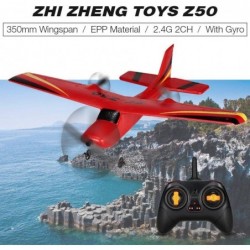 Z50 RC Airplane 2.4G 2CH Remote Control Airplane EPP Foam RC Plane Glider with Gyro RTF Easy to Fly for Beginners $65.13 Remo...