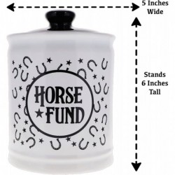 Horse Fund Piggy Bank Horse Money Jar Horse Gifts for Girls Horse Gifts $50.76 Kids' Money Banks