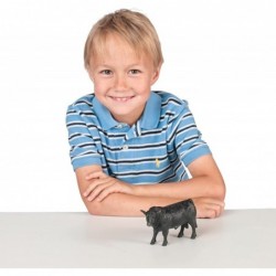 Cow Angus Bull 1:20 Scale $19.59 Kids' Play Animal Figures