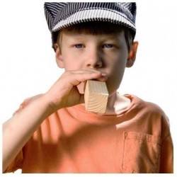 7" Wooden Train Whistle Noisemaker Toy for Kids $19.45 Noisemaker Toys