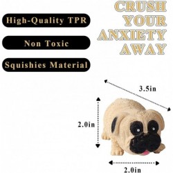 Squishies Sensory Fidget Toy Stress Relief Pug Toy for Adults and Kids Tear-Resistant Non-Toxic Squeeze and Stretch for Anxie...