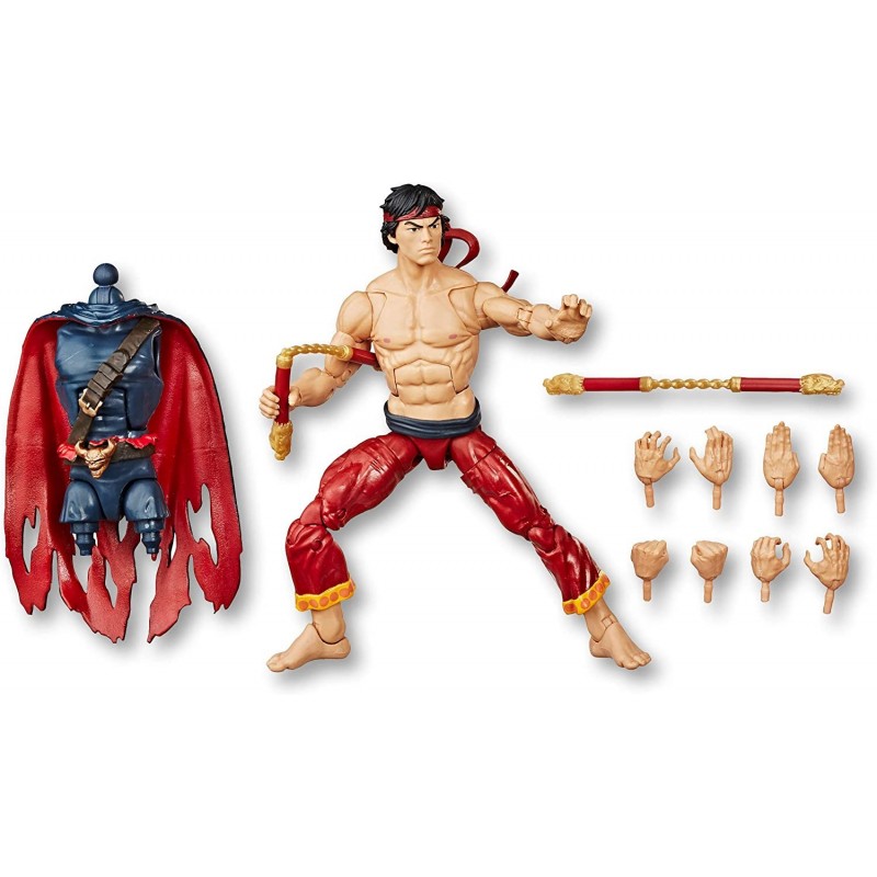 Hasbro Marvel Legends Series 6" Collectible Action Figure Shang Chi Toy with Build-A-Figurepiece & Accessories $78.29 Action ...