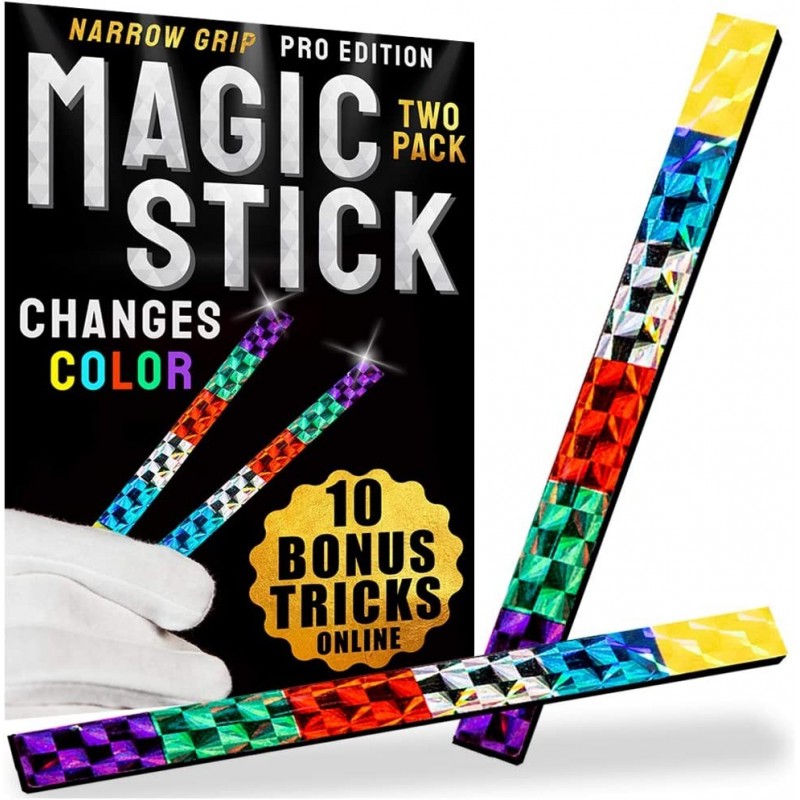 Magic Stick Color Changing Trick - 2 Pieces Included $17.19 Magic Kits & Accessories