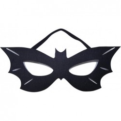 Batgirl Costume Mask Black Red Eye Mask Half Face Masks For Halloween Costume Cosplay Raves Party (Full Black) $16.48 Kids' C...