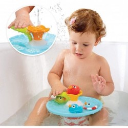 Duck Race Baby Bath Toy - Water Fountain and Four Racing Magical Ducks for Bathtime Sensory Development - Bath Time Fun 6 Mon...