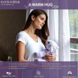 Microwaveable Aromatherapy Pillow Lucky The Puppy Lavender Scented $66.47 Stuffed Animals & Teddy Bears