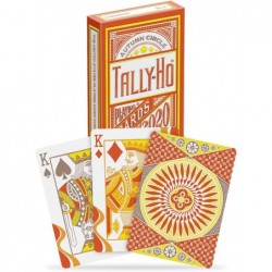 Autumn Circle Back Playing Cards Orange $16.61 Card Games